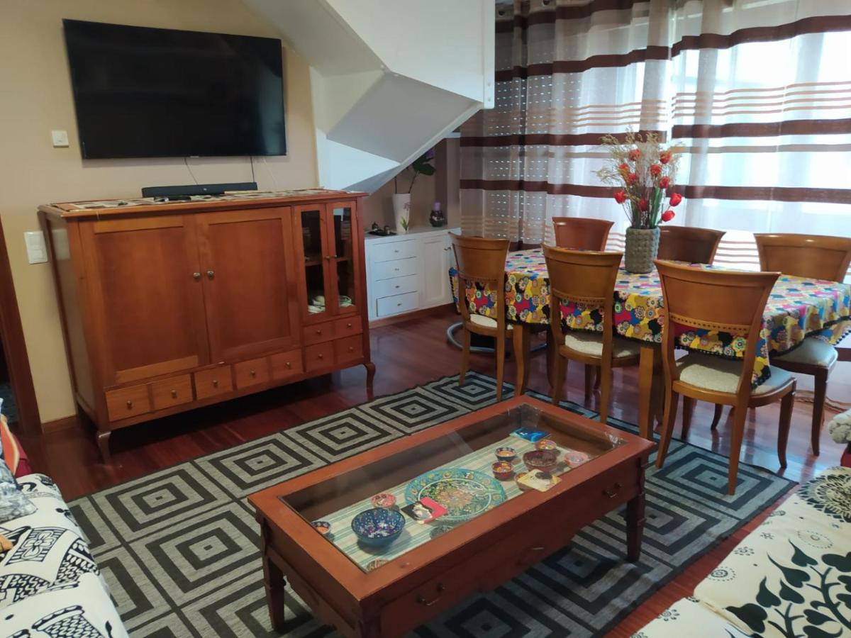 Duplex Amplio,Parking Wifi, 2 Terrazas, Bien Conectado Con Playas, Zona Segura Leilighet Vigo Eksteriør bilde