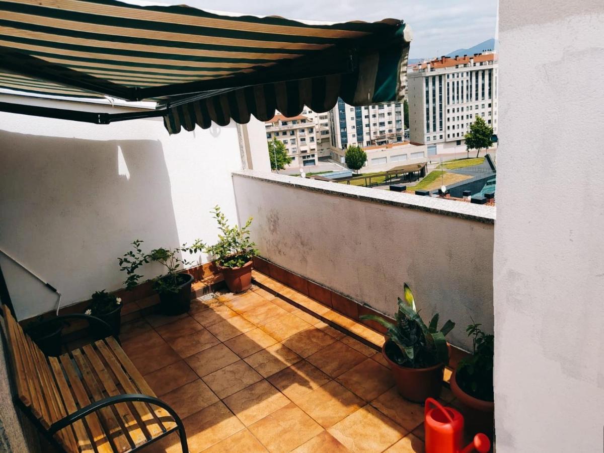 Duplex Amplio,Parking Wifi, 2 Terrazas, Bien Conectado Con Playas, Zona Segura Leilighet Vigo Eksteriør bilde