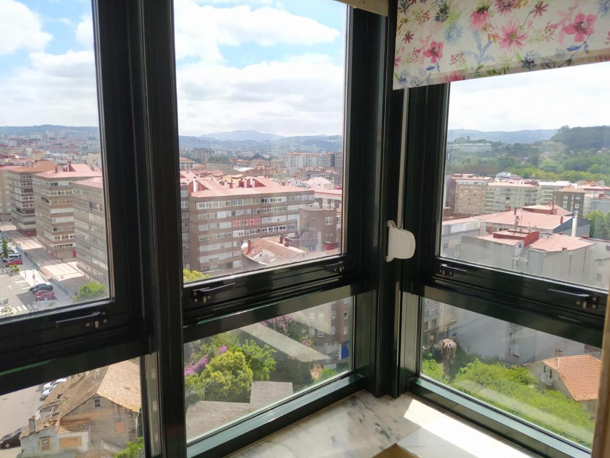 Duplex Amplio,Parking Wifi, 2 Terrazas, Bien Conectado Con Playas, Zona Segura Leilighet Vigo Eksteriør bilde